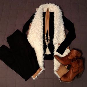 Anthropologie UnRealFur Vest
